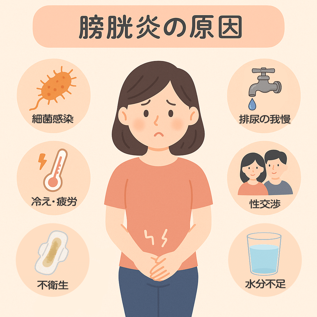 膀胱炎の原因